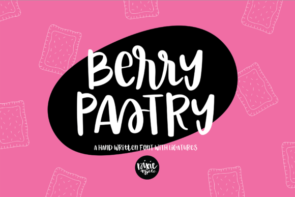 Berry Pastry: A Script Font That Elevates Digital Design