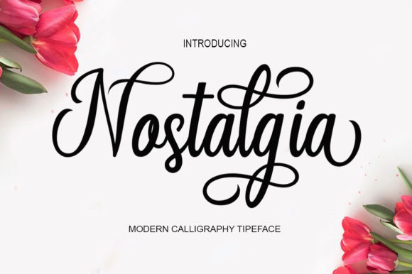 Bring Charm to Your Handmade Creations with Nostalgia Font