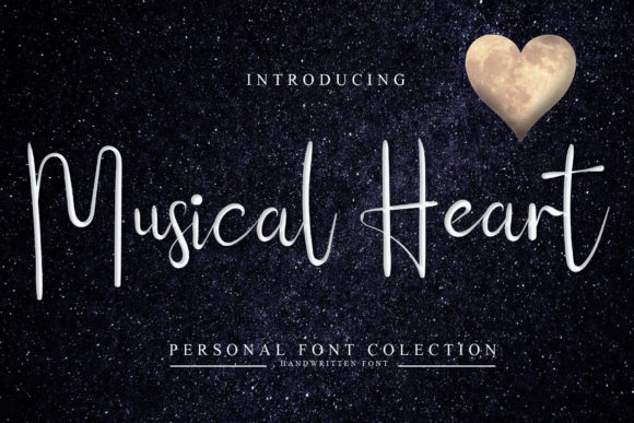 Bringing Elegance to Branding with Musical Heart Font