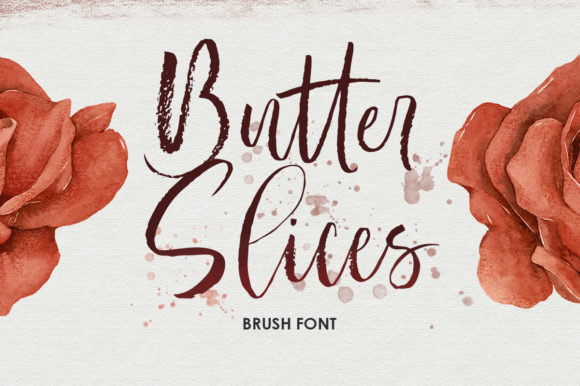 Butter Slices: A Modern Calligraphy Script for Web Design