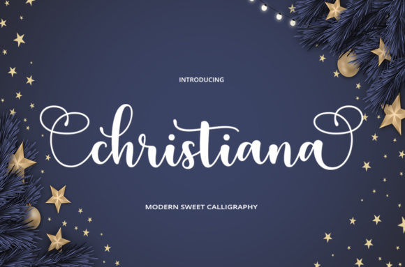 Christiana: An Elegant Font for Crafted Products
