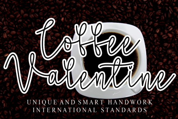 Coffee Valentine: A Script Font for Elegant Editorial Design