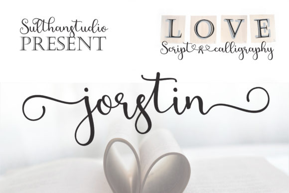 Discover Jorstin: A Charming Calligraphy Font for Web Design