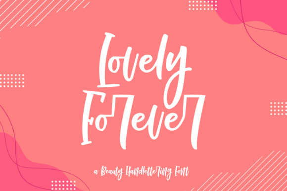 Discover Lovely Forever: A Charming Handwritten Font for Web Design