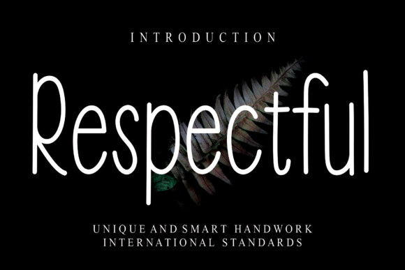 Enhance Your Brand with Respectful Font