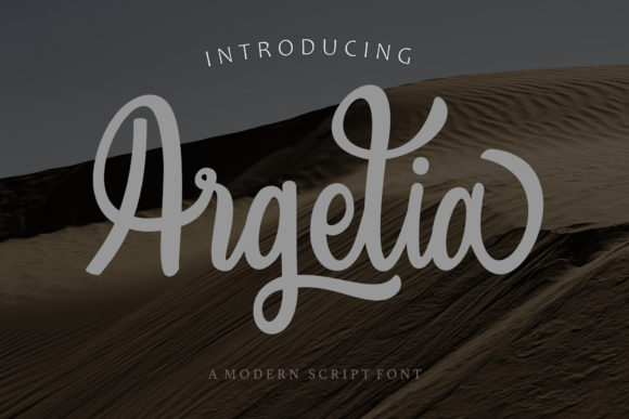 Enhance Your Campaign with Argelia: A Premium Script Font