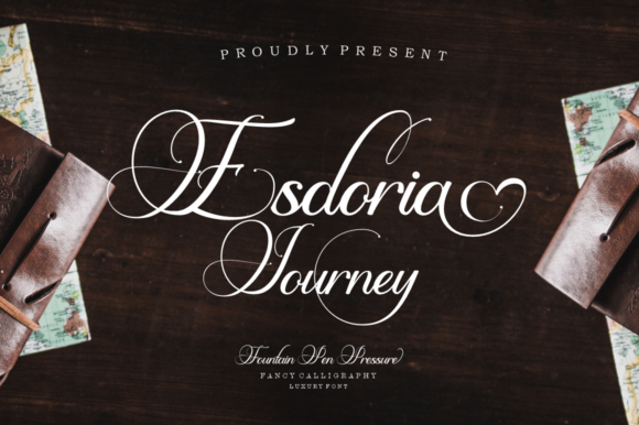 Esdoria Journey: A Whimsical Font for Your Brand