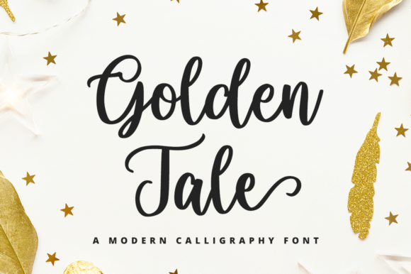 Golden Tale: A Handwritten Font for Polished Branding