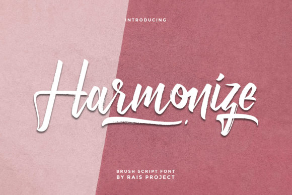 Harmonize Font: A Handwritten Touch for Digital Branding