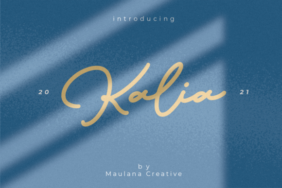 Kalia: A Warm and Dainty Font for Artful Brands