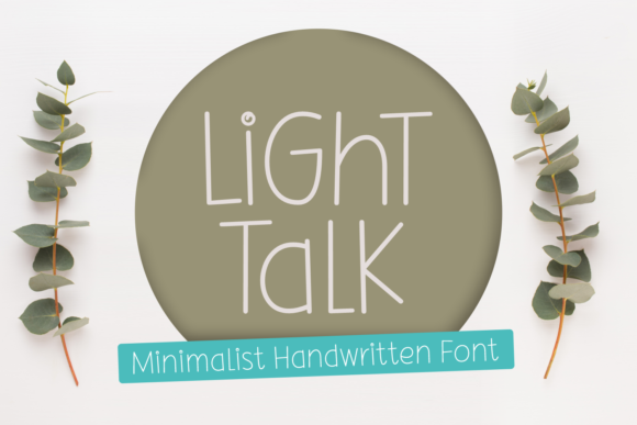 Light Talk: The Minimalist Handwritten Font for Web Design