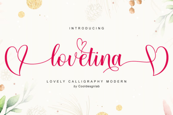 Lovetina: A Stylish and Elegant Script Font for Designers