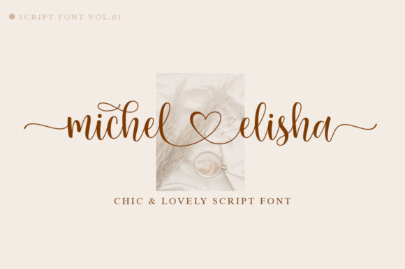 Michel Elisha: A Handwritten Font for Elegant Web Design