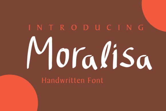Moralisa: A Handwritten Font for Digital Elegance