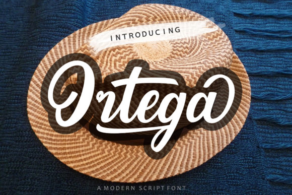 Ortega: A Script Font with Character