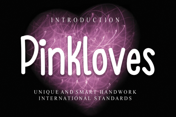 Pinkloves: A Handwritten Font for Editorial Charm