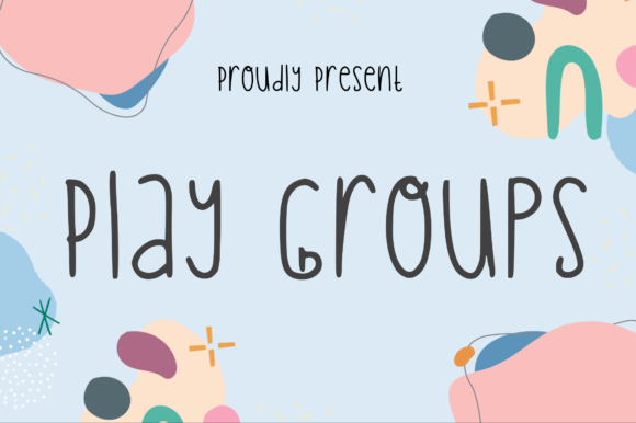 Play Groups: A Distinctive Handwritten Font for Web & Digital Branding