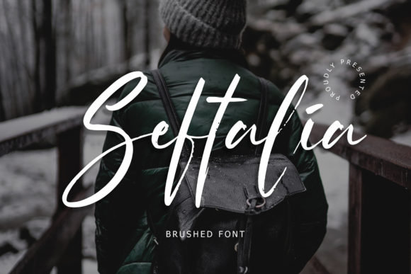 Seftalia: A Script Font With Serious Character