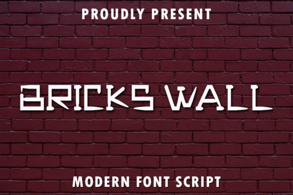 Transform Your Brand with Bricks Wall: A Handwritten Font