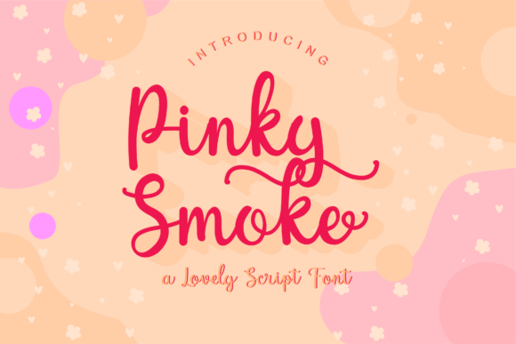 Transform Your Brand with Pinky Smoke: A Charming Handwritten Font
