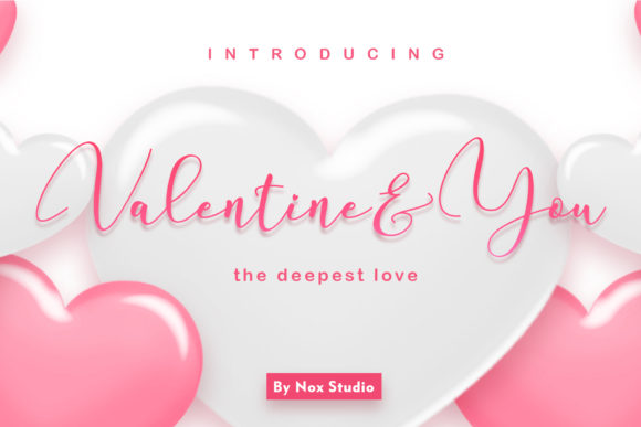 Valentine You: A Romantic Handwritten Font for Editorial Design